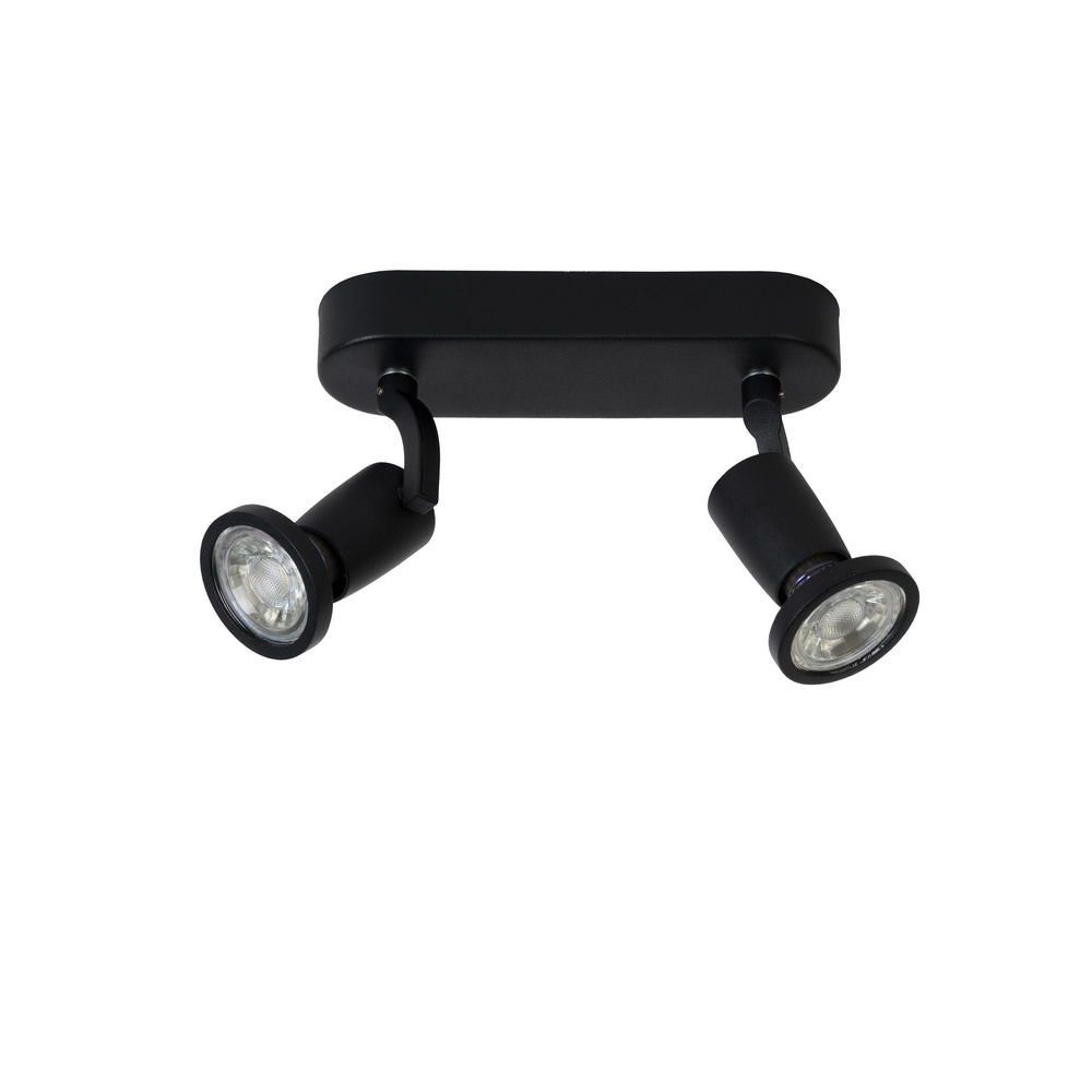 Lucide PlafondlampJaster-Led 2-lichts zwart - 11903/10/30